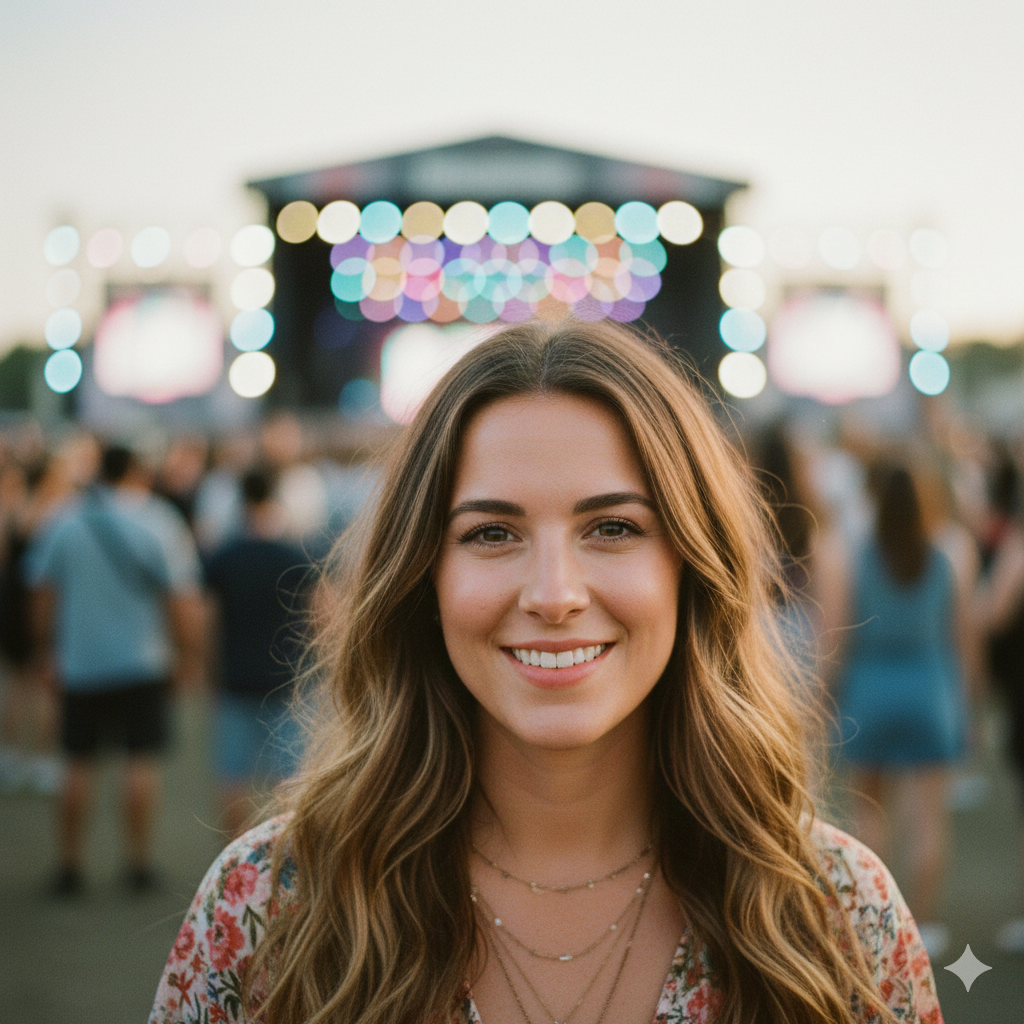Festival attendee